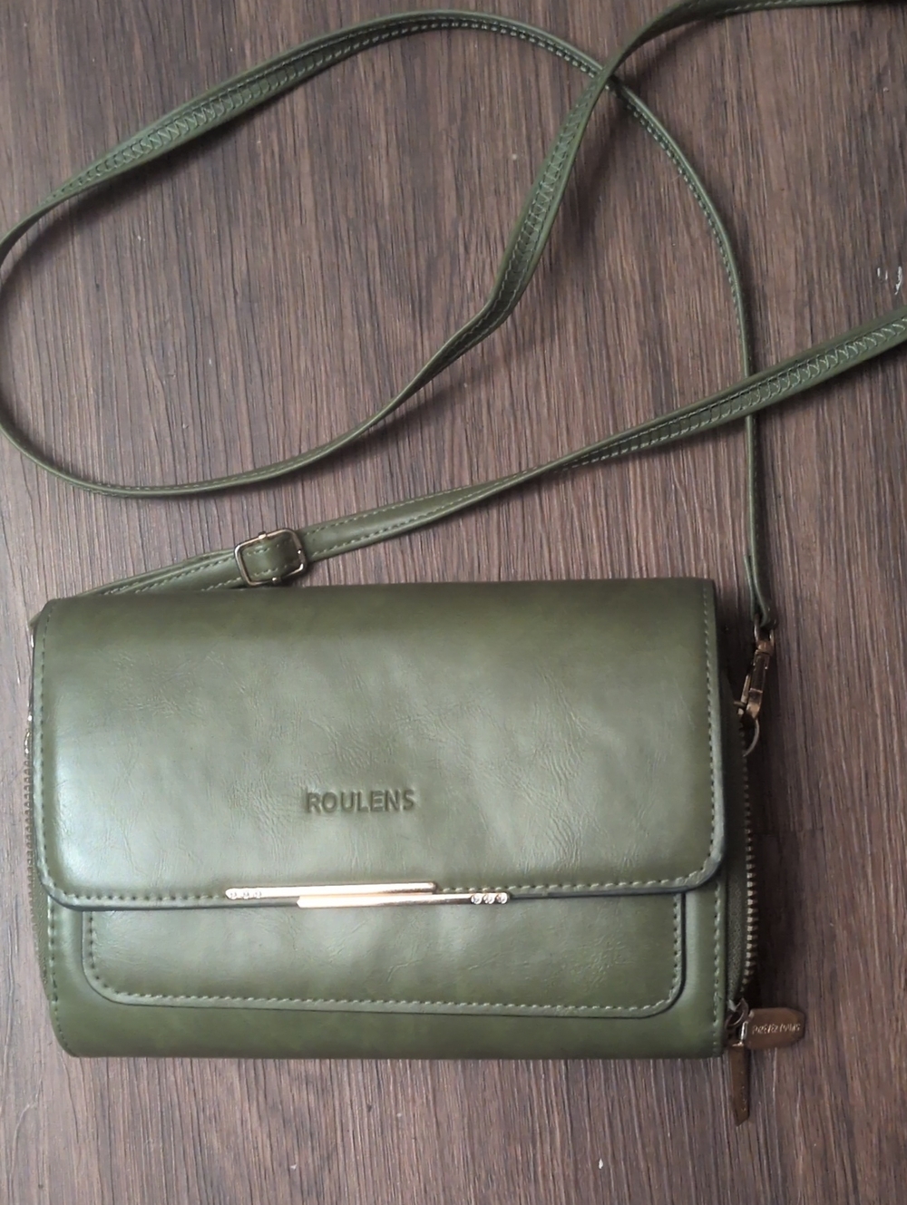 Olive Green Crossbody Bag for Women